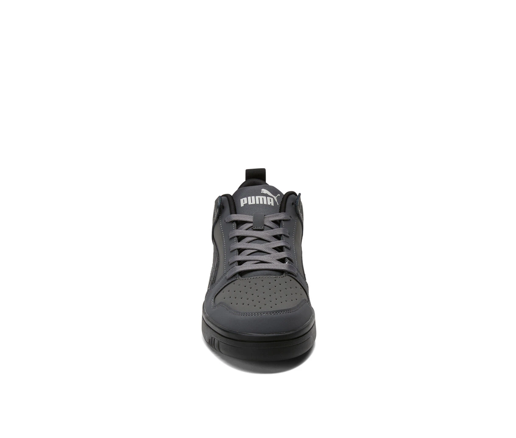 Men's Puma Rebound Layup Lo Nubuck Court Sneakers 6 Men's Puma Rebound Layup Lo Nubuck Court Sneakers - Image 4