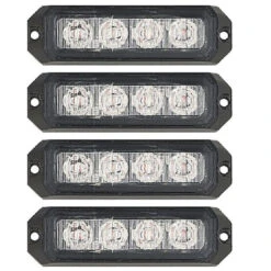 Elemental 4 TIR LED Grille And Surface Mount Light 4 Multi-Pack