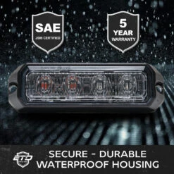 Elemental 4 TIR LED Grille And Surface Mount Strobe Light -Puma shop extreme tactical dynamics elemental 4 tir led grille and surface mount light 62700.1640995045