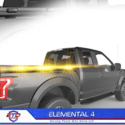 Elemental 4 TIR LED Grille And Surface Mount Strobe Light -Puma shop extreme tactical dynamics elemental 4 tir led grille and surface mount light 74021.1641428178