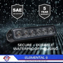 Elemental 6 TIR LED Grille And Surface Mount Strobe Light 17 Elemental 6 TIR LED Grille And Surface Mount Strobe Light -Puma shop extreme tactical dynamics elemental 6 tir led grille and surface mount light 52255.1641428160