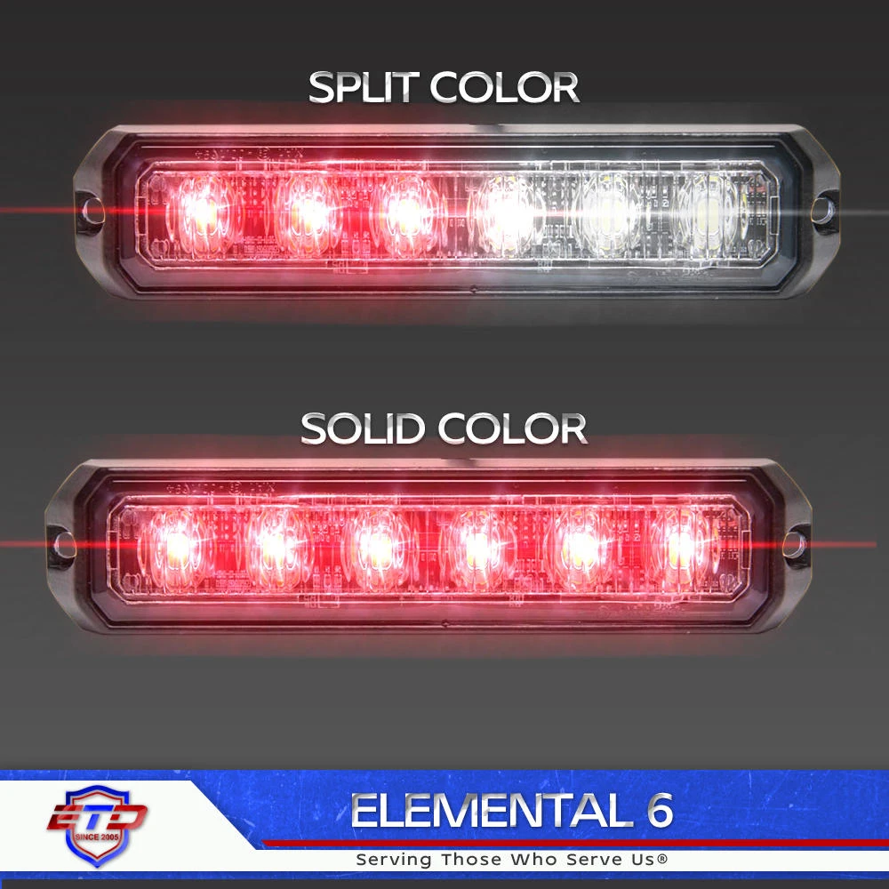 Elemental 6 TIR LED Grille And Surface Mount Strobe Light 6 Elemental 6 TIR LED Grille And Surface Mount Strobe Light - Image 4