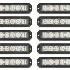 Elemental 6 TIR LED Grille And Surface Mount Lights 10 Piece Multi-Pack