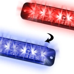 Signature 6 Slim Dual Color Linear LED Grille And Surface Mount Light