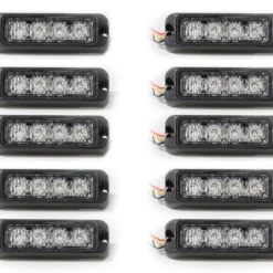 Tracer 4 TIR LED Grille And Surface Mount Light 10 Piece Multi-Pack