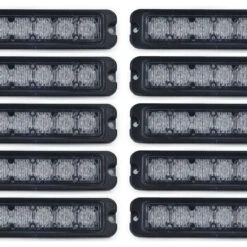 Tracer 6 TIR LED Grille And Surface Mount 10 Piece Multi-Pack