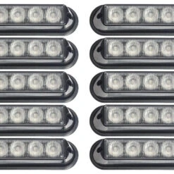Undercover 4 TIR LED Grille And Surface Mount Lights 10 Piece Multi-Pack