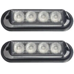 Undercover 4 TIR LED Grille And Surface Mount Lights 2 Piece Multi-Pack
