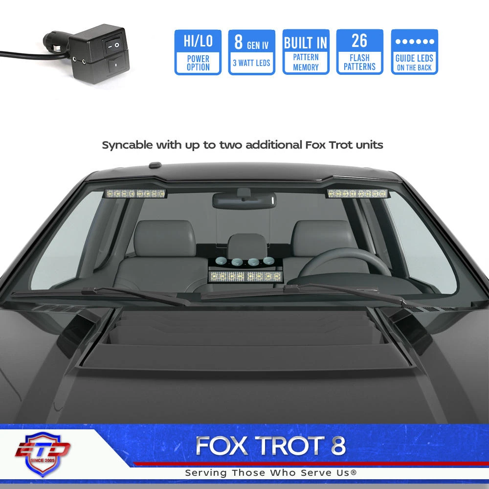 Fox Trot 8 TIR LED Dash Light 5 Fox Trot 8 TIR LED Dash Light - Image 3